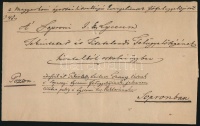 1841 Ex offo Pozsonyból - 'OEDENBURG'