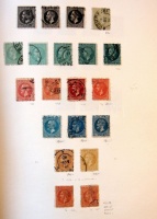 ROMANIA tartalmas gyűjtemény 1862-1960 jó klasszikus résszel, jobb sorokkal albumban / serious collection with better classic, good sets in the modern period, in album