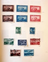 ROMANIA tartalmas gyűjtemény 1862-1960 jó klasszikus résszel, jobb sorokkal albumban / serious collection with better classic, good sets in the modern period, in album