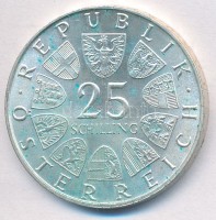 Ausztria 1973. 25Sch Ag 'Max Reinhardt' T:1-,2 Austria 1973. 25 Schilling Ag 'Max Reinhardt' C:AU,XF