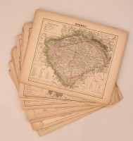 Berghaus, Heinrich, Dr.: Vollständiger Universal-Handatlas der neueren Erdbeschreibung über alle Theile der Erde in 82 Blättern, herausgegeben von Dr. K. Sohr und F. Handtke. Fünfte Auflage, vermehrt und verbessert durch --. Glogau, 1855. Carl