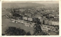 53 db főleg RÉGI magyar városképes lap, főleg Budapest / 53 mostly pre-1945 Hungarian town-view postcards, mostly Budapest