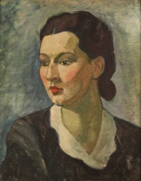 Gábor Móric (1889-1987): Női portré