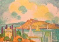 Pleidell János (1915-2007): Vitorlások 1.