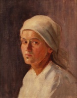 Glatter Ármin (1861-1933): Női portré