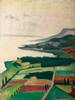 Kasselik László (1904-1979): Balatoni táj