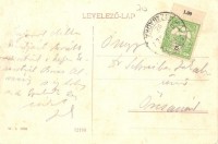 Bácsbokod, Kálvária. W. L. 1950. (szakadás / tear)