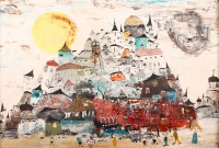 László Bornemisza (1910-1995): Fairytale Town (1972)