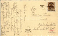 Barcs, Kultúrház, Római katolikus templom, Dráva szálloda, Dráva híd, Vasútállomás + 'BARCS P.U.'