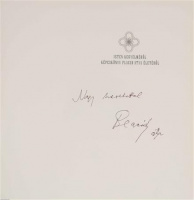 Zaránd Attila/Olofsson Placid atya: Isten kegyelméből (Placid atya által dedikált példány)
