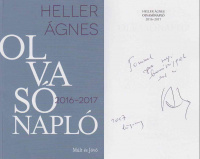 Heller Ágnes Olvasónapló 2016-2017 (Ungvári Tamásnak dedikált példány)