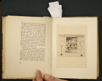 Karl Walser (1877 - 1943) illusztrációival, Sassa yo Yassa:Japanische Tanze, text: B.Kellermann, Kassirer - Berlin, én.