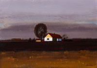 ISTVÁN MOLDOVÁN (1911-2000) - Village landscape