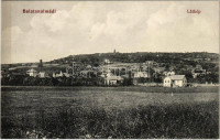 Balatonalmádi, látkép, nyaralók, villák. Özv. Pethe Viktorné kiadása