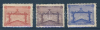 1928 Az uruguayi labdarúgó-válogatott olimpiai győzelme 1924-ben és 1928-ban sor Mi 379-381 (380 foghiba / missing perf.)