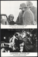 1971 ,,A munkásosztály a paradicsomba megy' című olasz film jelenetei és szereplői, 13 db vintage produkciós filmfotó, 18x24 cm