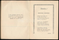 Tordai Grail Erzsi: A tudományok ábécéje. Allegorikus játék versben. Bp., 1909, Mária-Dorothea Egyesület. Kiadói papírkötés, gerincnél szakadt.