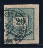 1881 20kr álkettős nyomat