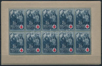 1942 Vöröskereszt I. kisívsor (20.000)