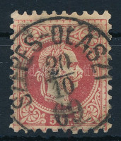 1867 5kr 'SZEPES-OLASZI' (Gudlin 500 p)