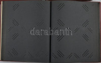 4 db műbőr képeslap album egyenként 116 férőhellyel / 4 postcard albums, each for 116 postcards (23 x 29,5 cm)