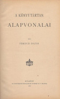 Ferenczi Zoltán: A könyvtártan alapvonalai