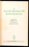 Az Európai Irodalom Kincsesháza sorozat 2 kötete: Az olasz irodalom kincsesháza. Szerk.: Ruzicska Pál. A bevezetést írta: báró Villani Lajos. + Az angol irodalom kincsesháza. Szerk.: Halász Gábor. Bp., é.n., Athenaeum. Kiadói