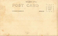 1908 Székesfehérvár, Nádor utca, Pesti Hírlap reklámja a házfalon, üzletek. photo