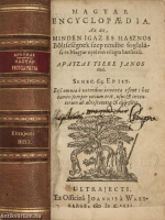 Apáczai Csere János: Magyar encyclopaedia