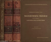 Chernelházi Chernel István: Magyarország madarai I-II./1-2.