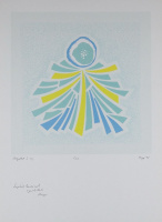 Hegyi György (1922-2001 ): Üvegablak I. 5/20