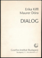 Maurer Dóra (1937-), Erika Kiffl (1939-): DIALÓG Relatív Quasi-képek (6 lap komplett mappa), 1990. 3-3 db eredeti, a művészek által (Erika Kiffl, Maurer Dóra) készített, aláírt és számozott eredeti fotográfia kartonon kiadói