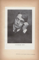 Ady (Endre) Andreas Auf dem Flammenwagen der Lieder. Eine Auslese. Ins Deutsche übertragen von Albert Hetényi Heidlberg.