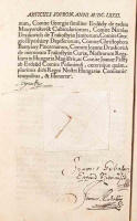 KITONICH [JÁNOS], JOANNEM de KOZTANICZA: Directio Methodica processus iudiciarii juris consuetudinarii, Inclyti Regni Hungariae, per ⁓ ⁓. Editio quarta.