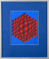 Vasarely, Victor (1908 - 1997): PHILA Rouge