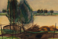 Bartl József (1932-2013): Vízpart