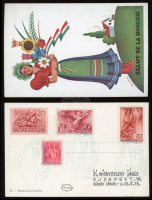 1940. Salut De La Hongrie képeslap, sign: Klaudinyi, Nemzetközi Vásár alk. bélyegzéssel (Visnyovszki gyűjt.)