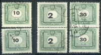1953. Portó, értékszám elcsúszások, kis tétel