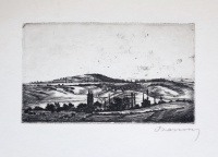 Barcsay Jenő (1900-1988): Dombos táj
