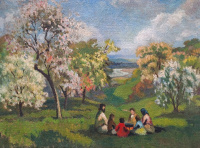Balla Béla (1882-1965): Tavasz, 1936