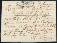1835 Portós levél DEBRECZIN - Nitriae