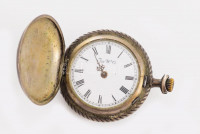 Péry W. & Co. ezüst (Ag) női zsebóra, nem működik, d: 3 cm
