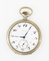 Lyma zsebóra, sérült számlappal, működik d: 48 mm
