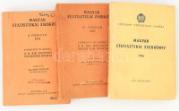3 db Magyar Statisztikai Zsebkönyv 1941, 1942, 1956. szerk: Mike Gyula.