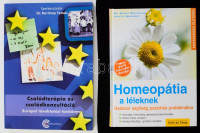 2 db könyv: Markus Wiesenauer - Annette Kerckhoff: Homeopátia a léleknek. Hatásos segítség pszichés problémákra. Ford.: Kiszlinger Henrietta. (Kaposvár, 2004), Holló és Társa, 128 p. Kiadói kartonált papírkötés. + Kurimay Tamás