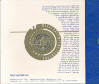 2000. 1Ft-100Ft (7xklf) forgalmi sor szettben + 200Ft Millenium T:BU, erős Cu oxidációAdamo FO33