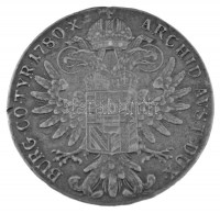 Ausztria 1780SF Tallér Ag Mária Terézia utánveret T:AU,XF patina, fülnyom Austria 1780SF Thaler Ag Maria Theresia restrike C:AU,XF patina, earmark Krause KM#T1