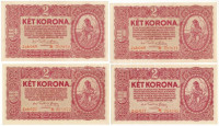 1920. 2K csillagos sorszámmal (4x) T:AU, sarokhajlásAdamo K7/1