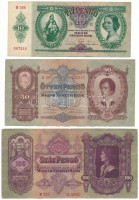 1930. 100P + 1932. 50P + 1936. 10P T:F