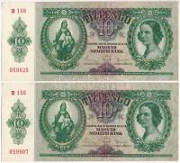 1936. 10P (2x) 